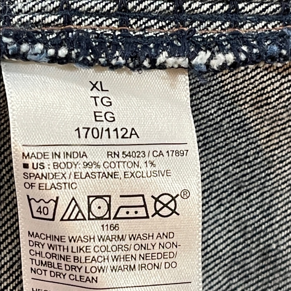 OLD NAVY Square-Neck Denim Cropped Top Size XL NEW - Picture 9 of 15